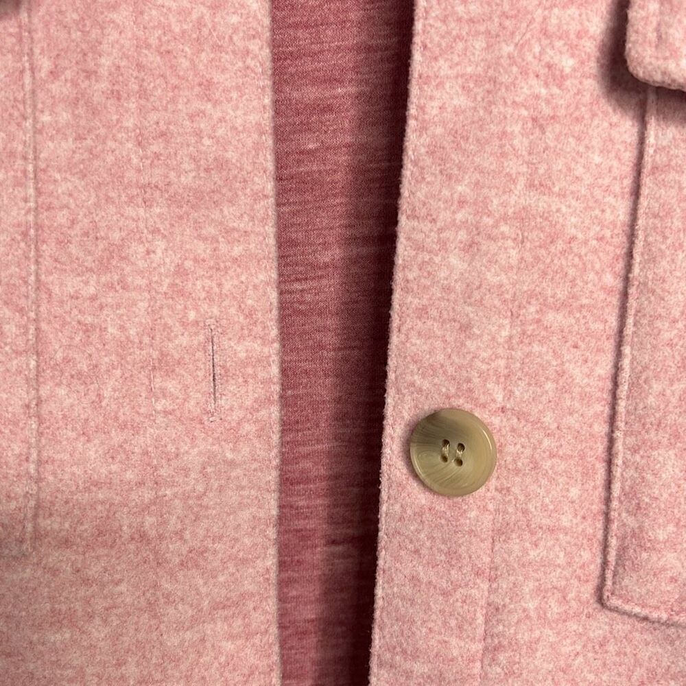 H&M Pink Button Up Shacket - Picture 4 of 10